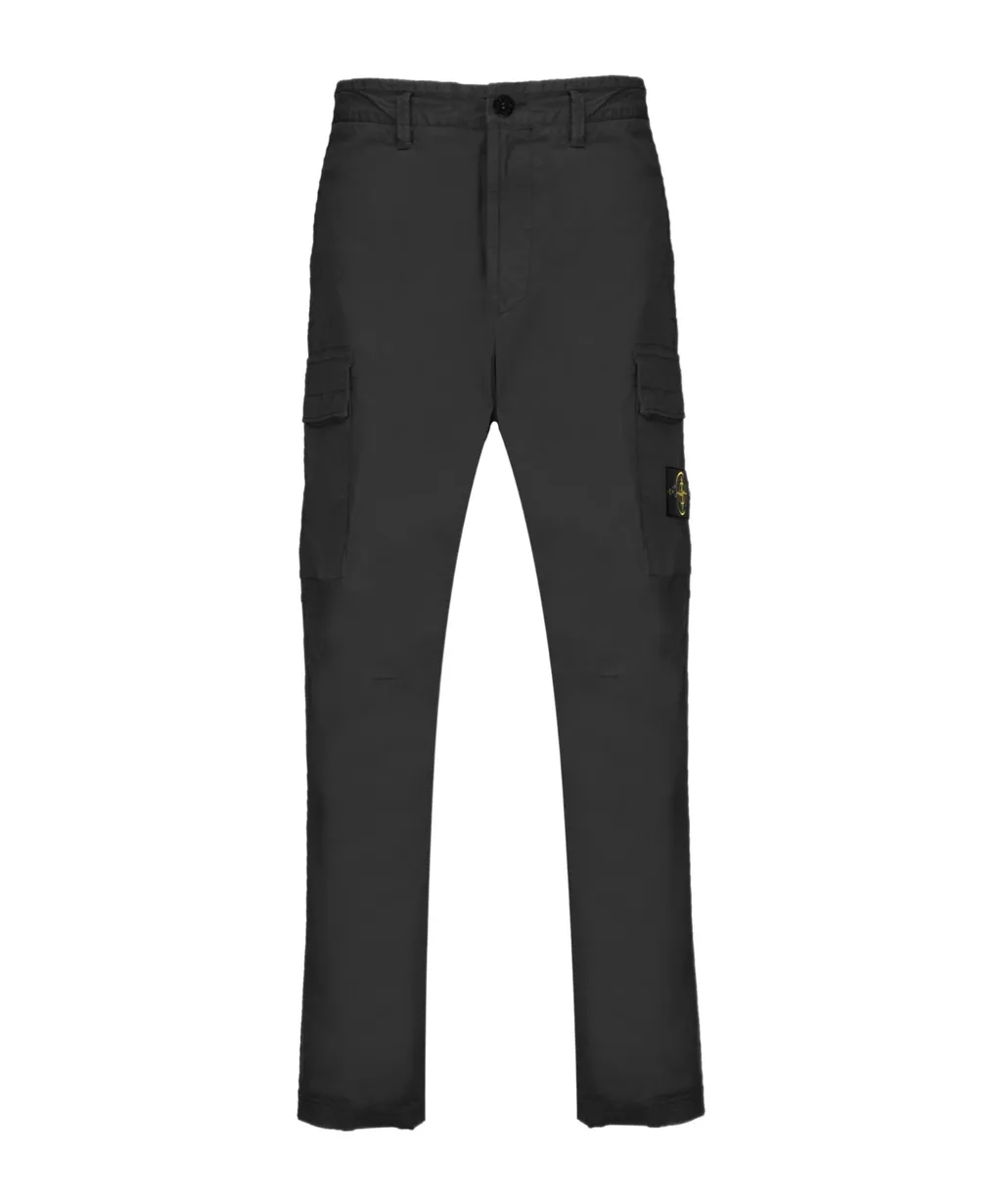 Logo Patch Cargo Pants
