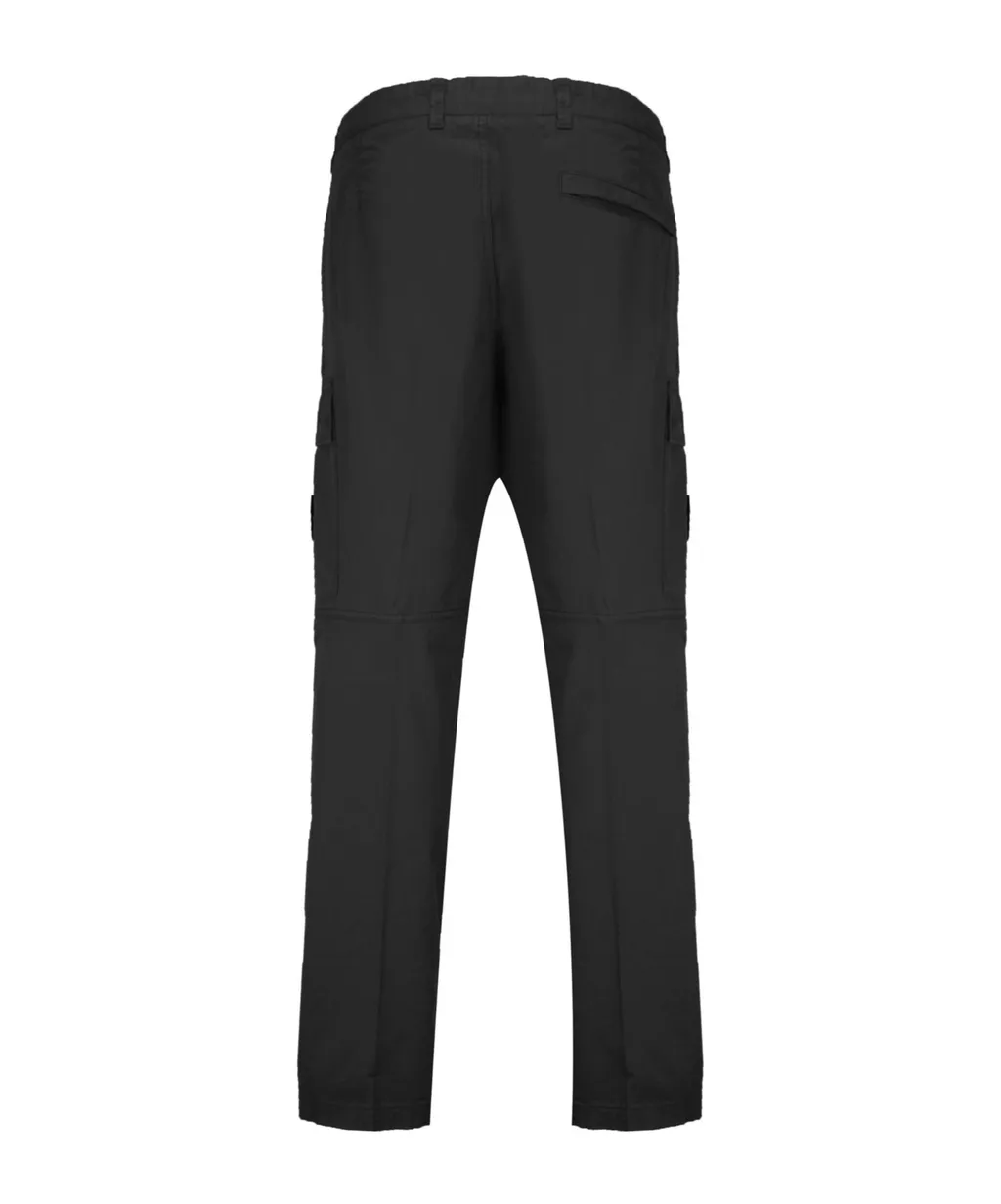 Logo Patch Cargo Pants