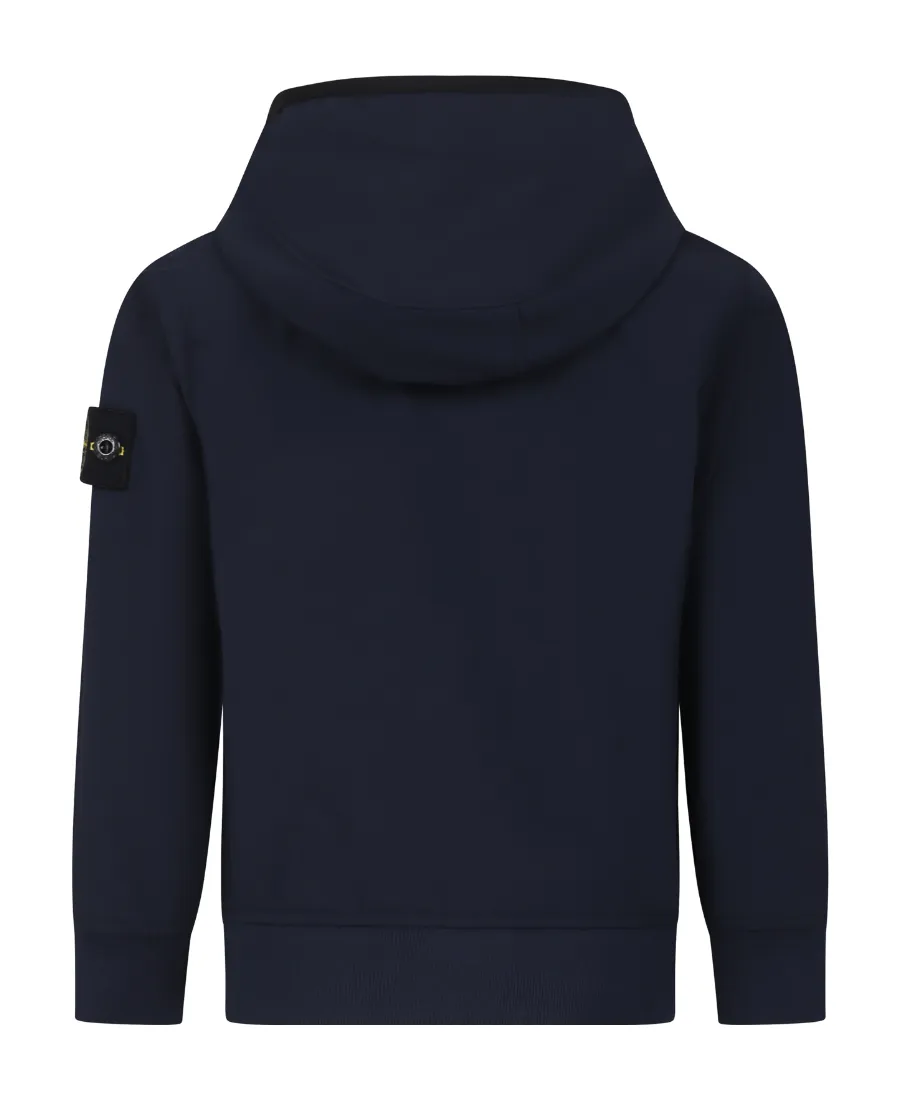 Zipped Straight Hem Hooded Jacket