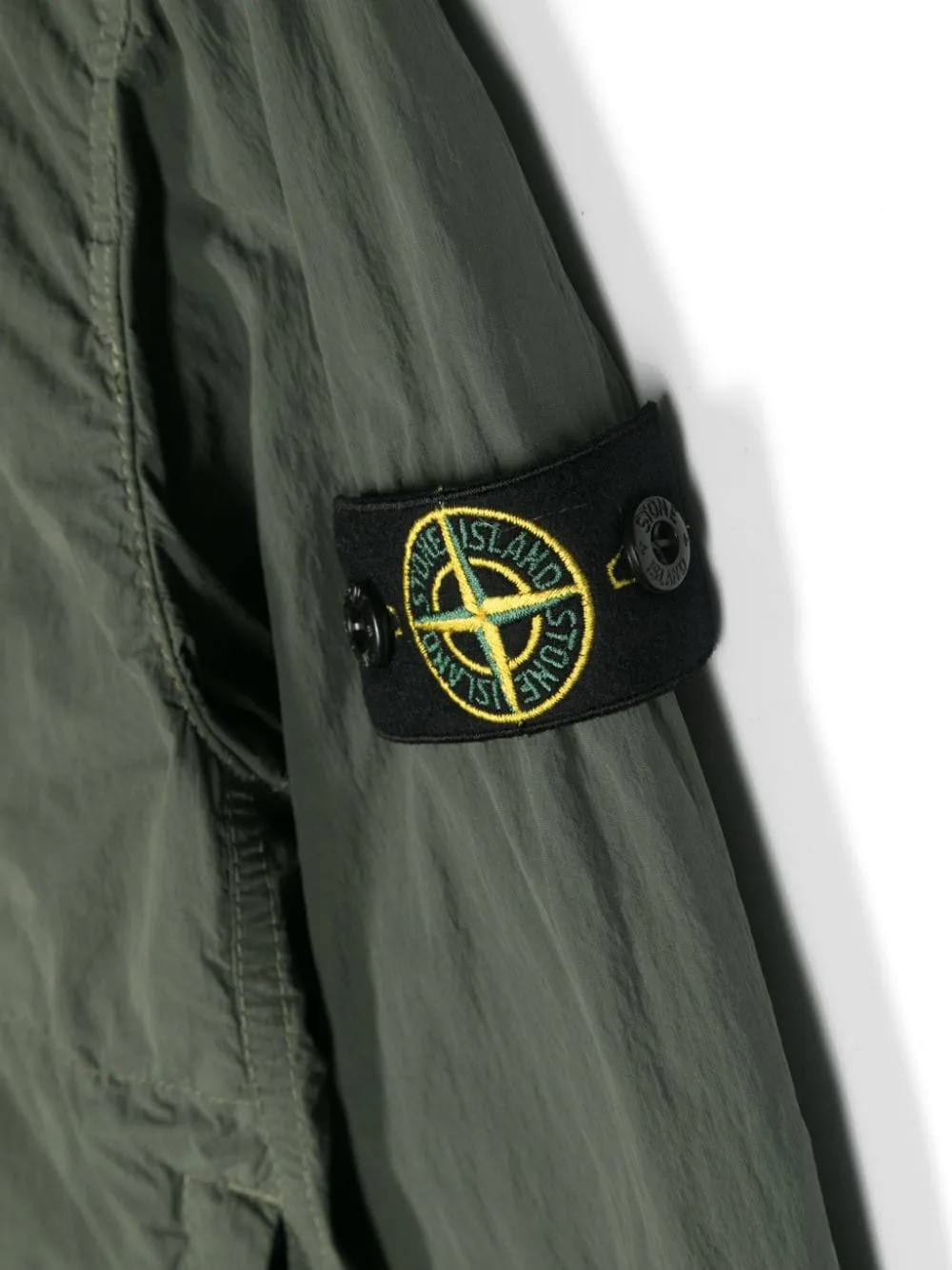 Junior Compass-Badge Zip-Up Bomber Jacket