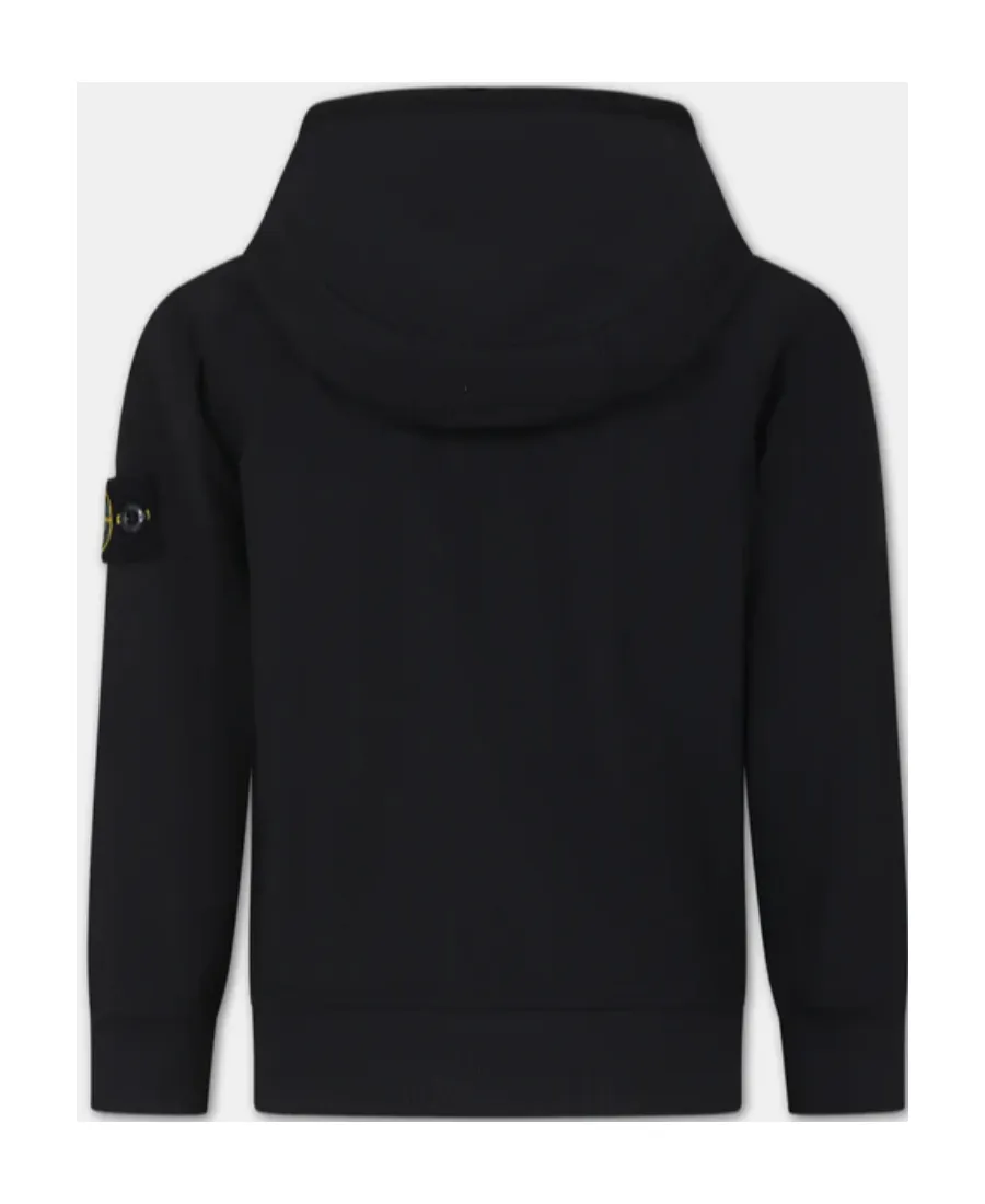 Zipped Straight Hem Hooded Jacket