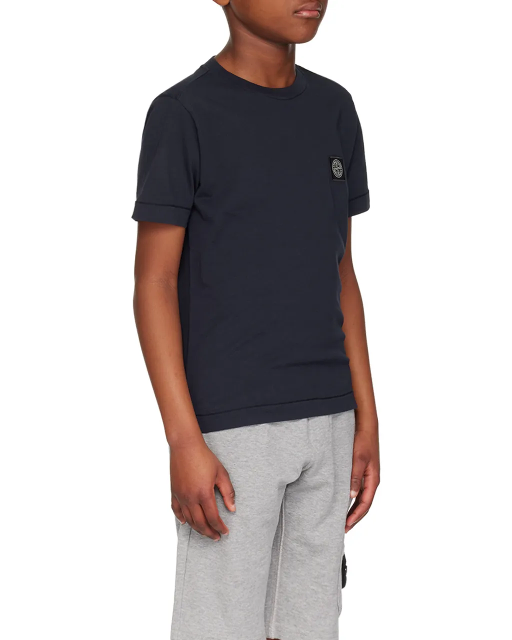 Junior Compass Patch Crewneck T-Shirt