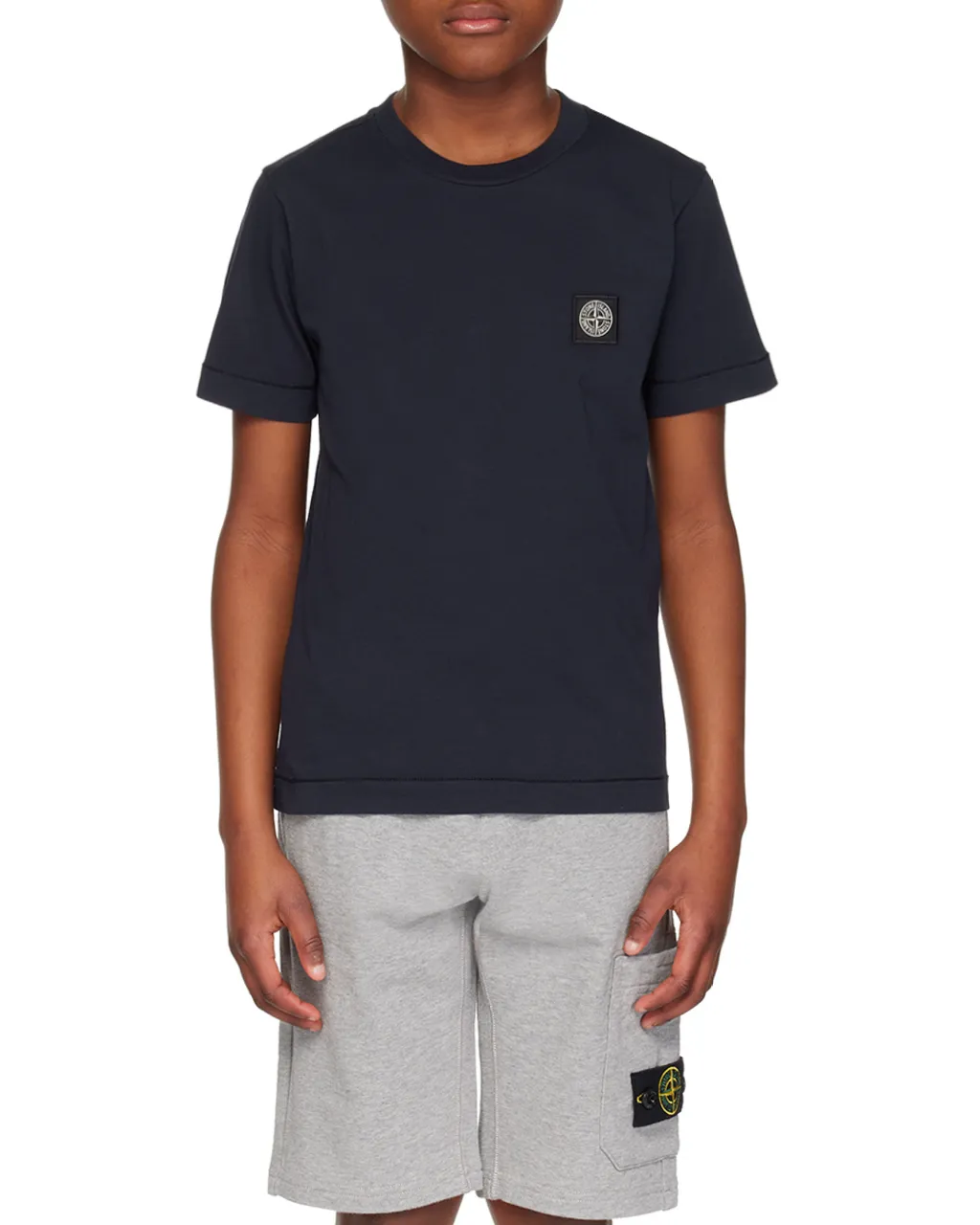 Junior Compass Patch Crewneck T-Shirt