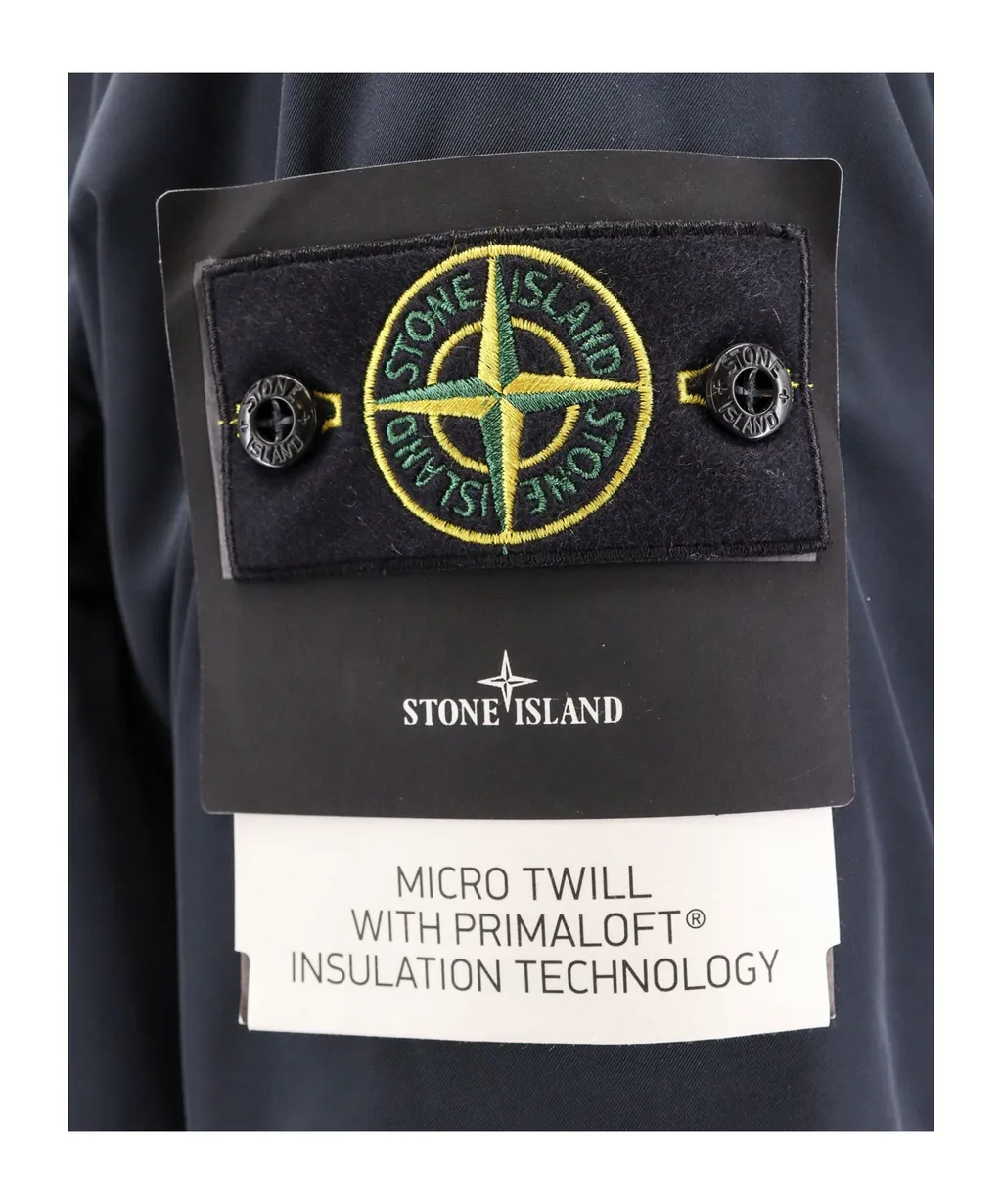 Logo Patch Long Jacket