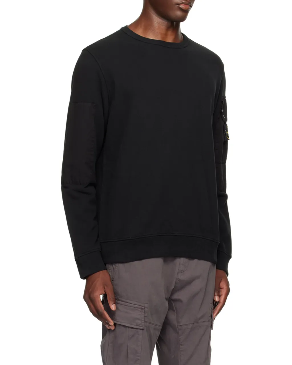 Logo Patch Crewneck Sweatshirt