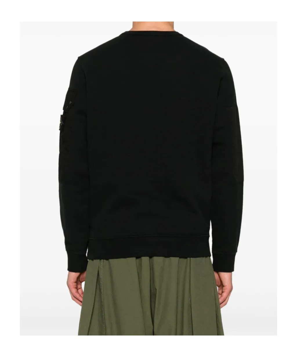 Logo Patch Crewneck Sweatshirt