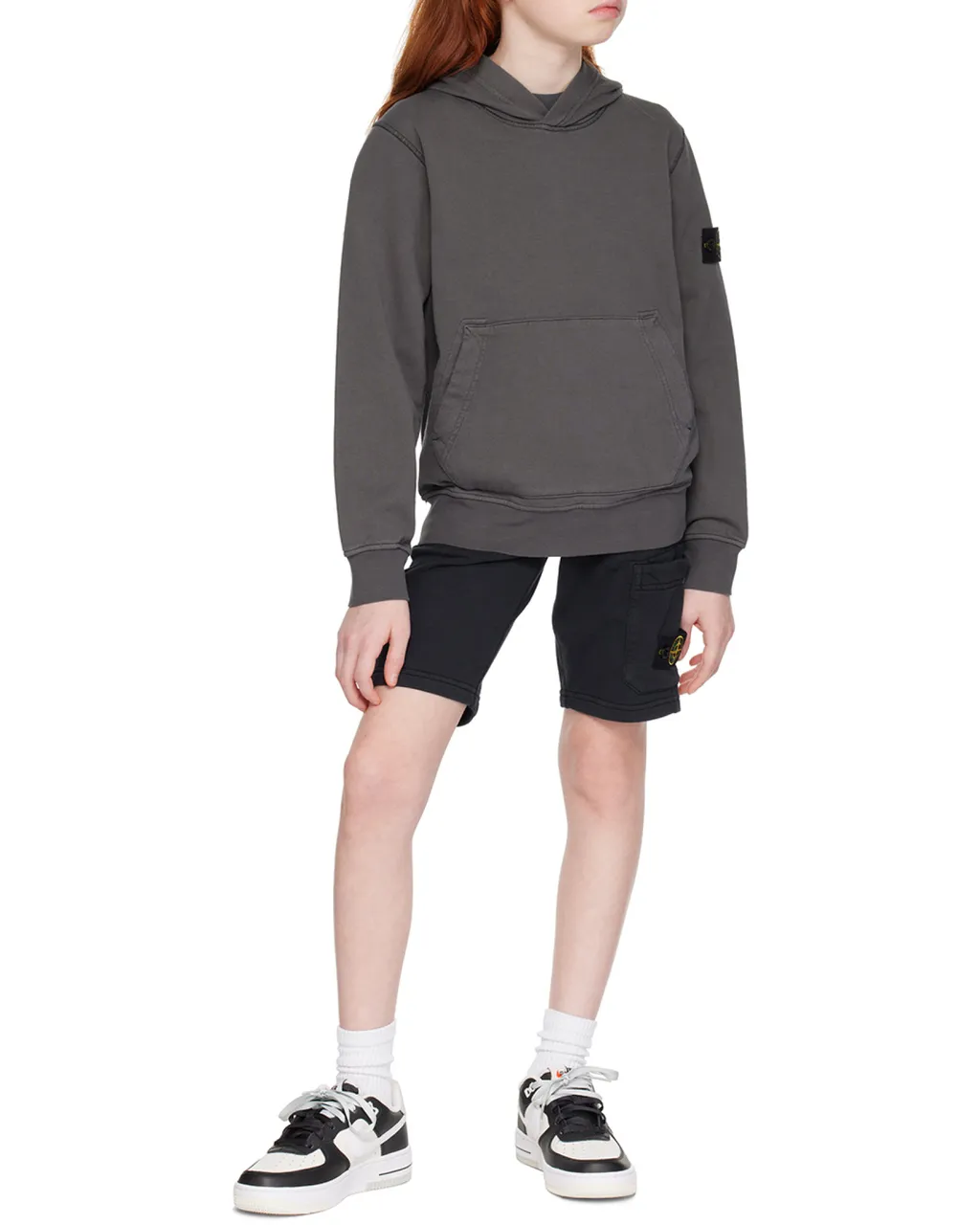 Junior Compass-Badge Elasticated Waistband Shorts