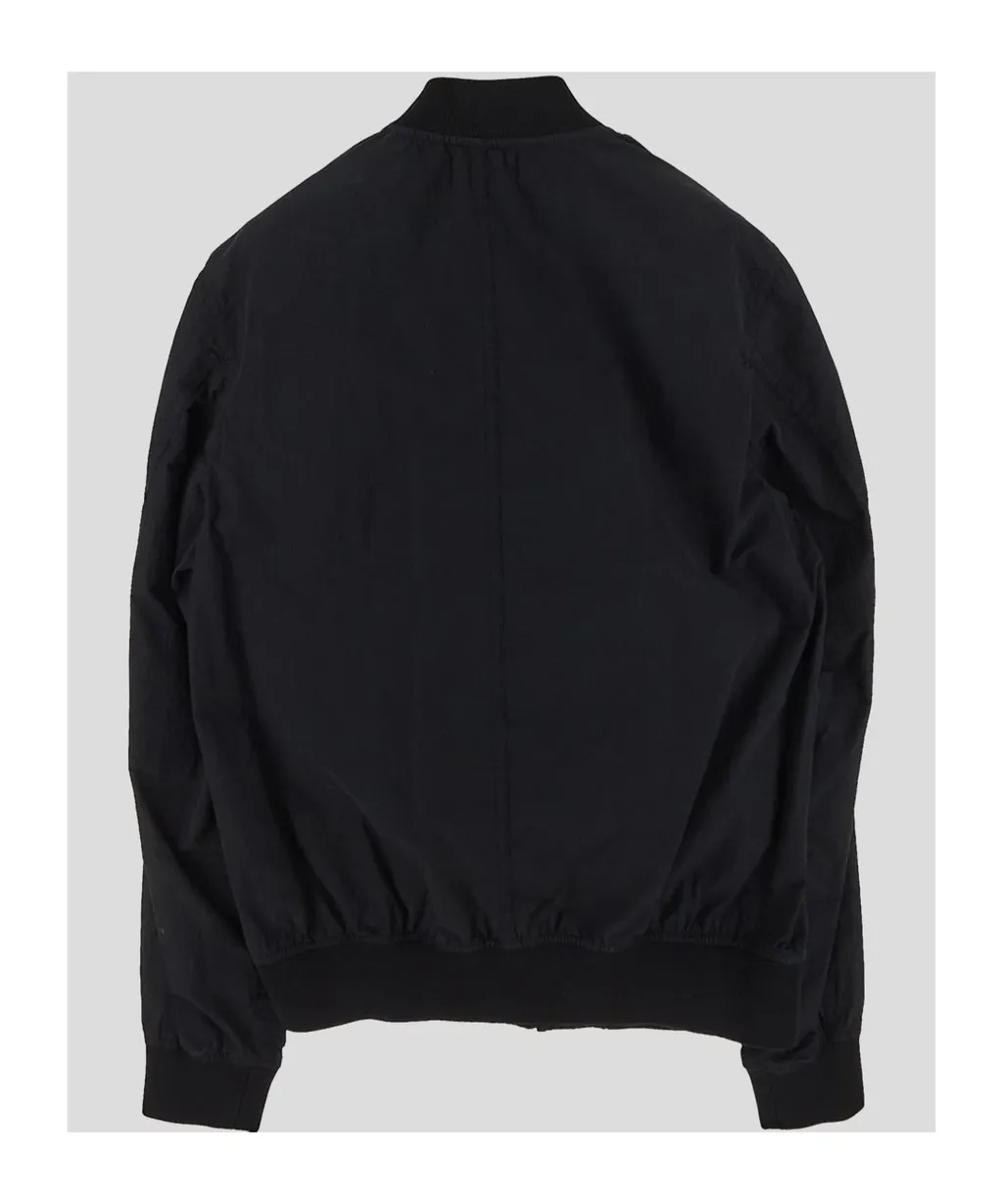 Junior Compass-Badge Zip-Up Bomber Jacket