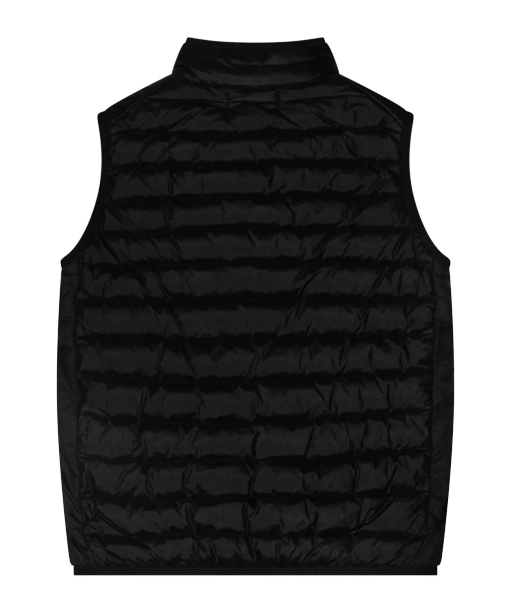 Junior Compass-Motif Zipped Gilet