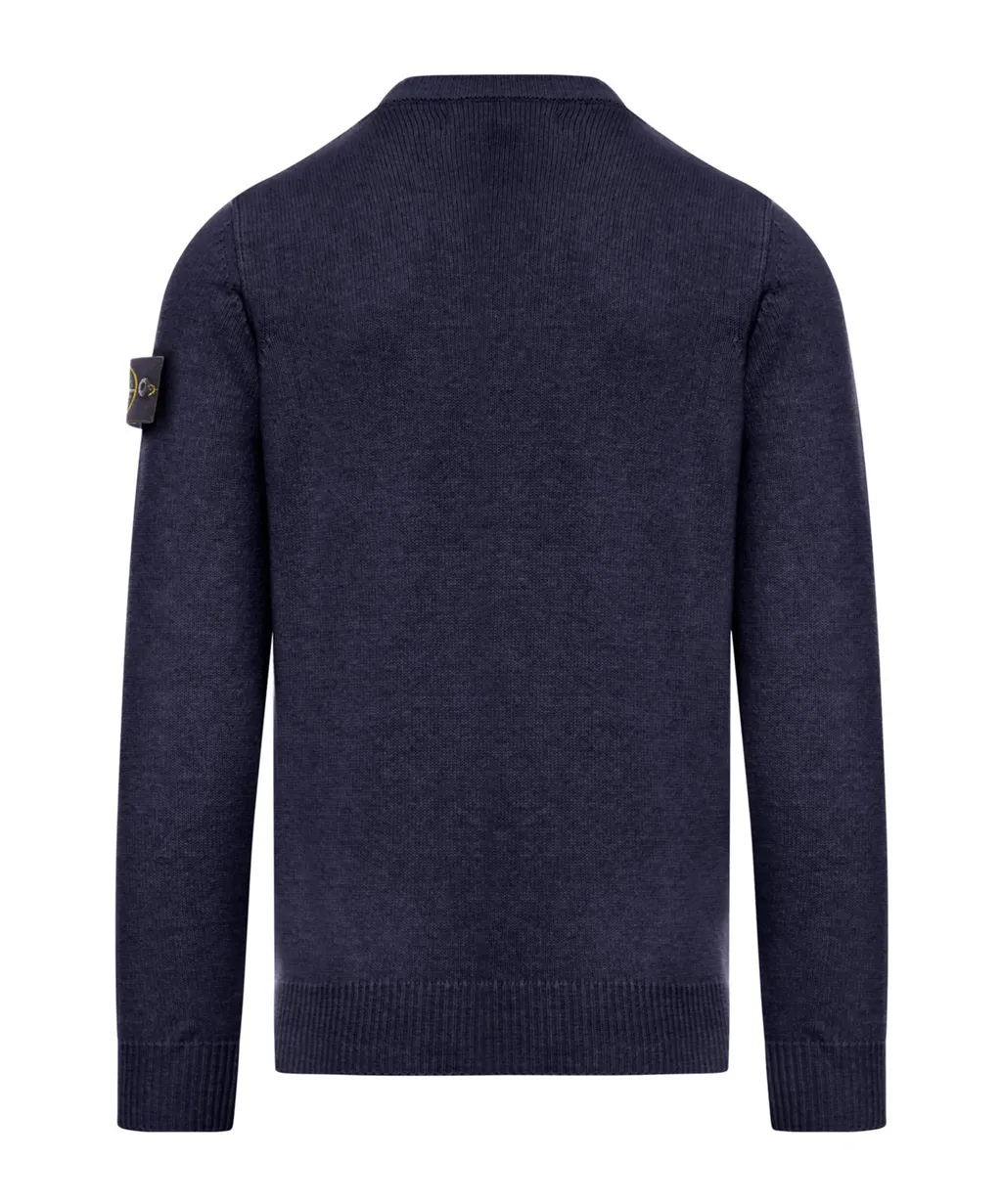 Logo Patch Crewneck Jumper