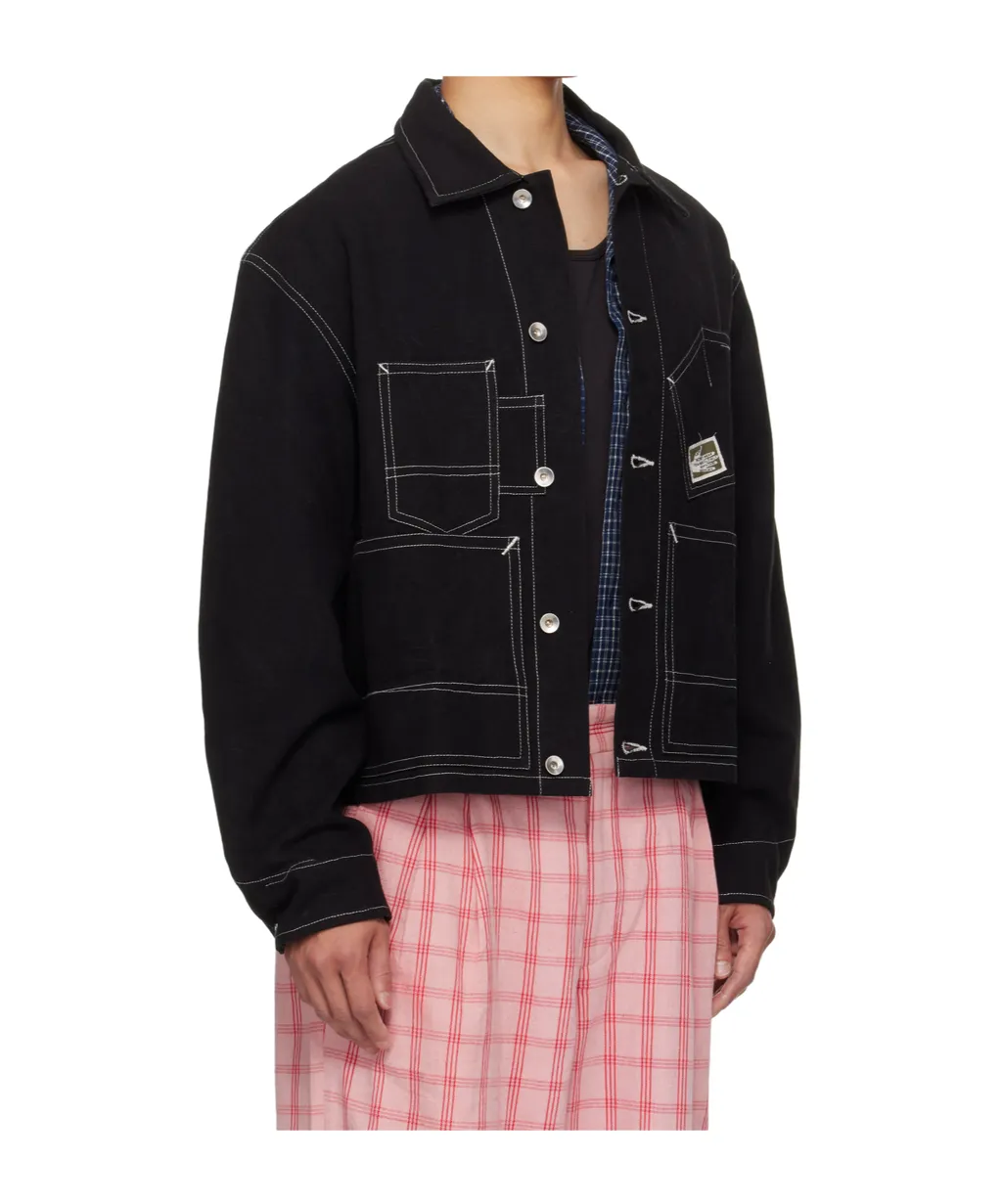 Cropped Denim Jacket