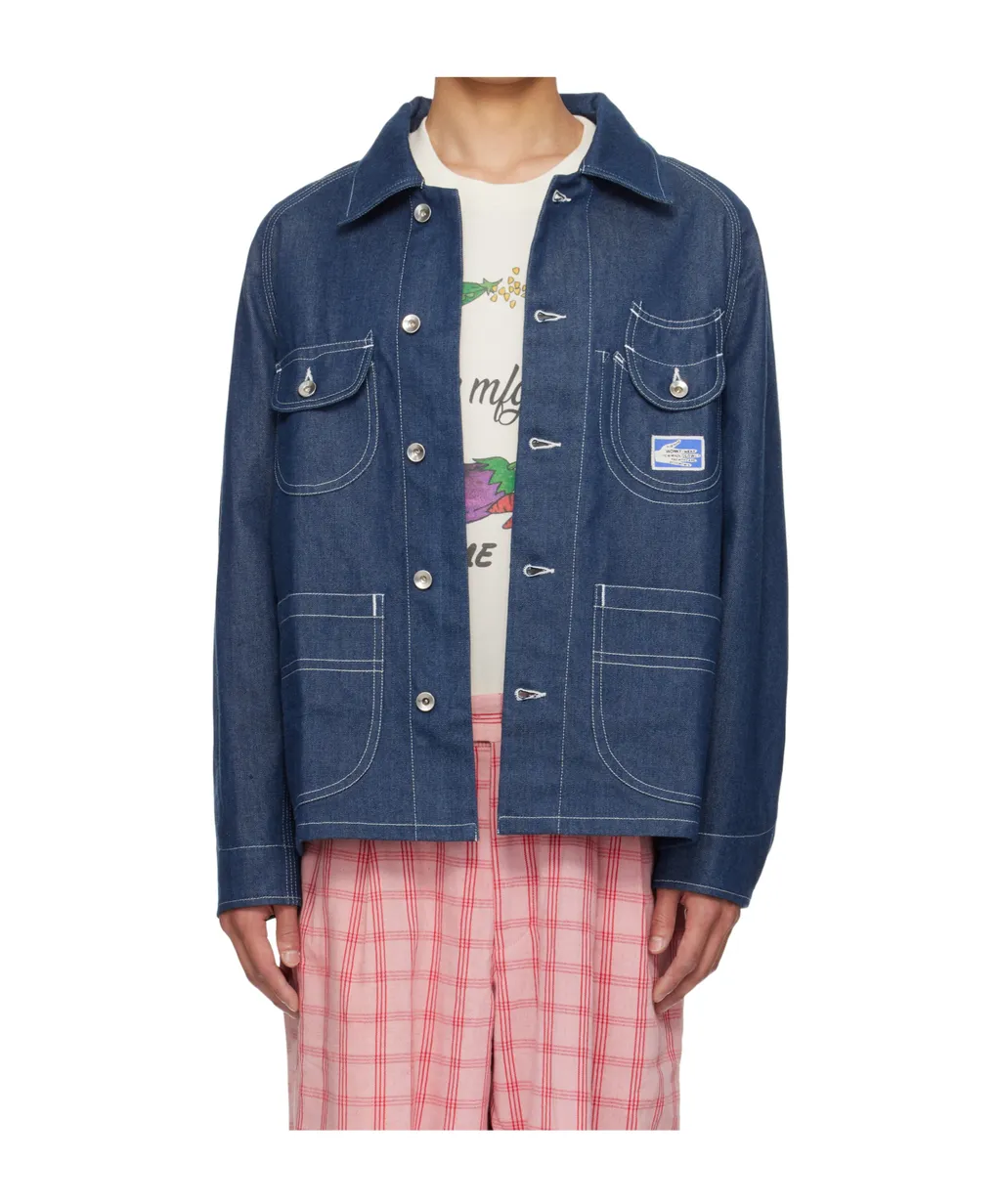Button-Down Denim Jacket