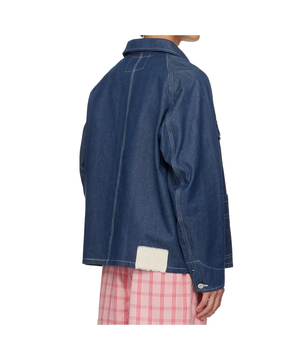 Button-Down Denim Jacket