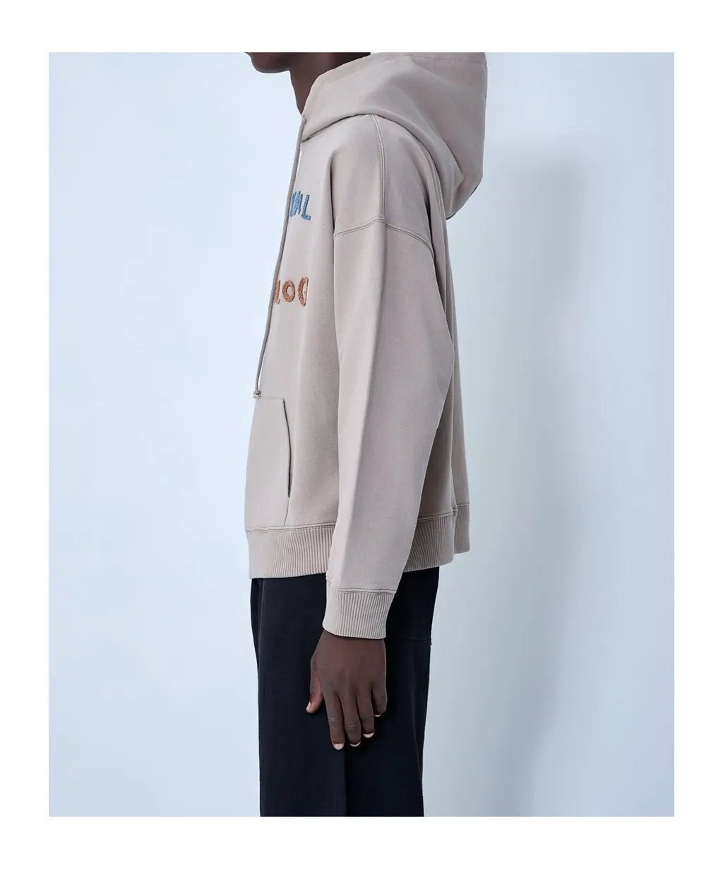 Geo Hooded Sweatshirt