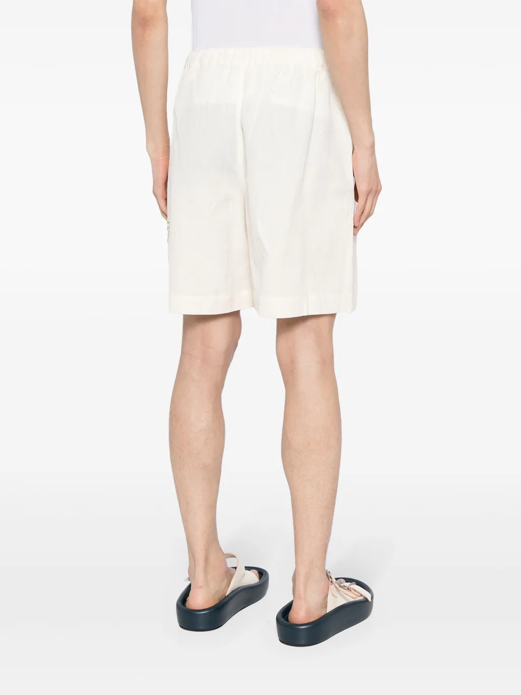Bridge Floral-Embroidered Shorts