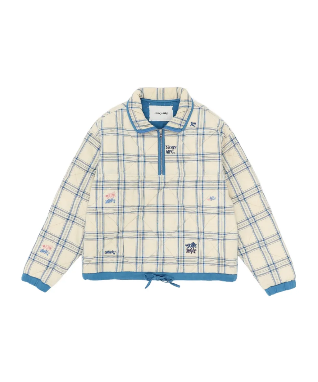 Mineral Pullover French Gingham Interrupted