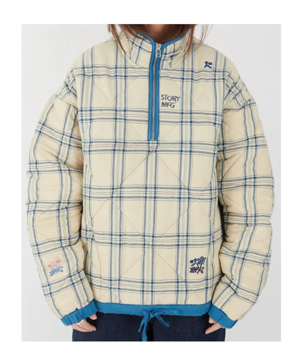Mineral Pullover French Gingham Interrupted