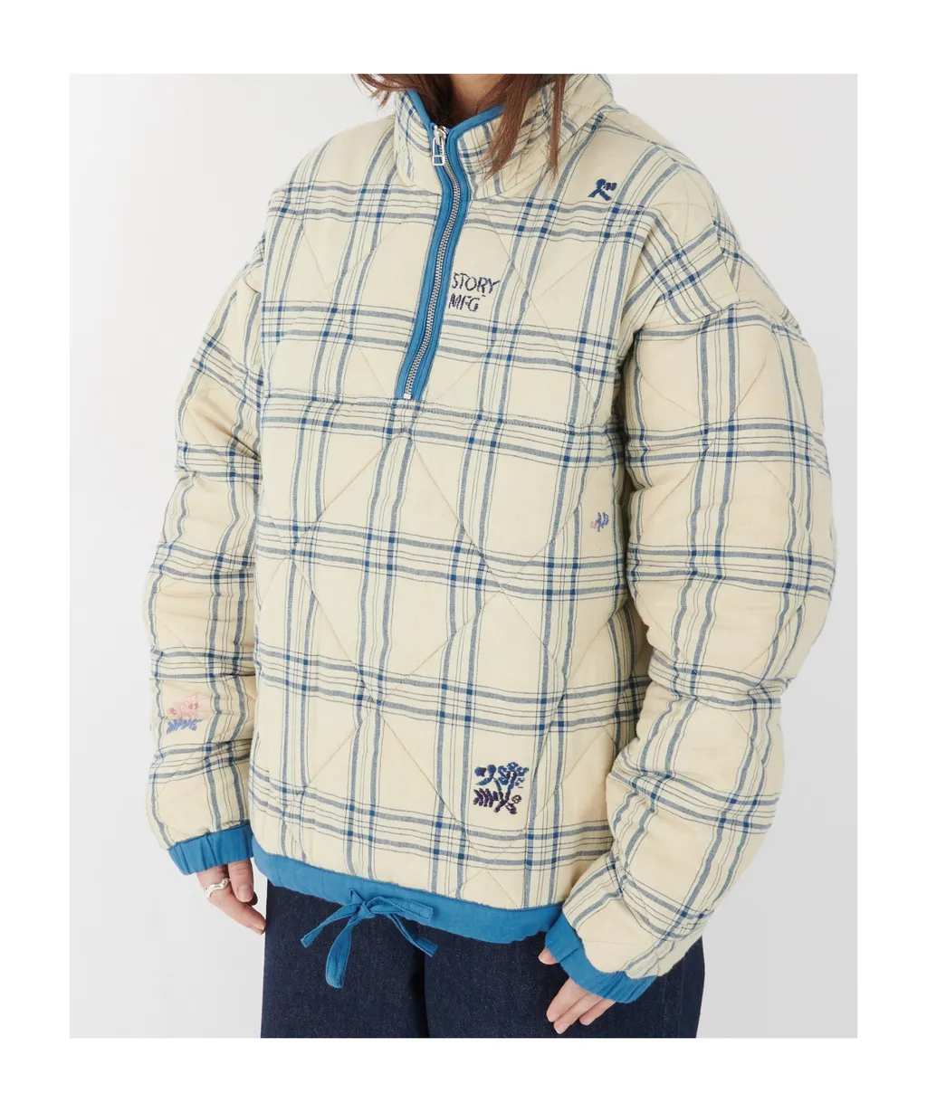 Mineral Pullover French Gingham Interrupted