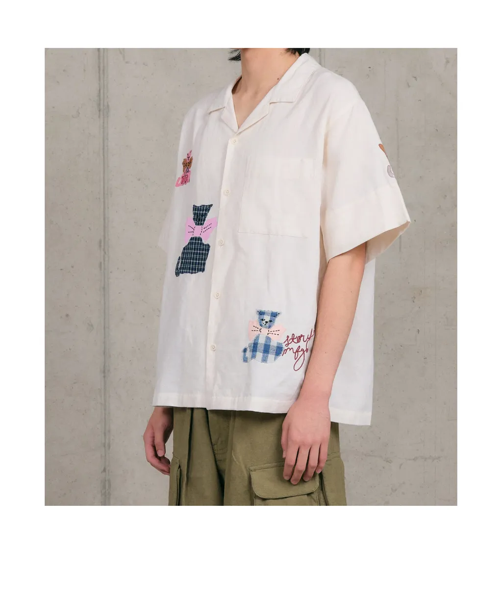 Short-Sleeved Lapel Shirt