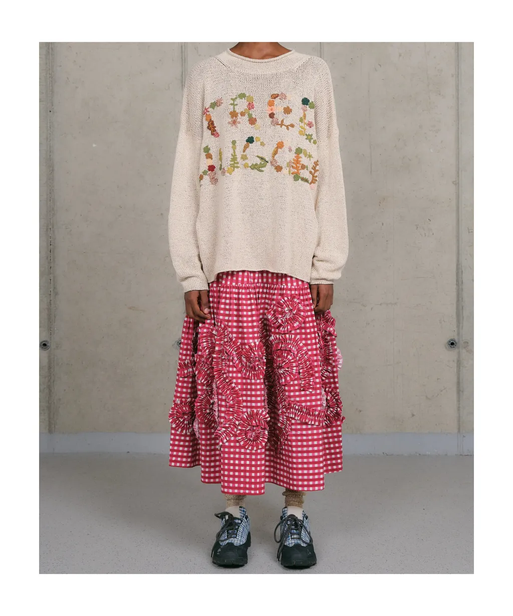 Elastic Waist Skirt