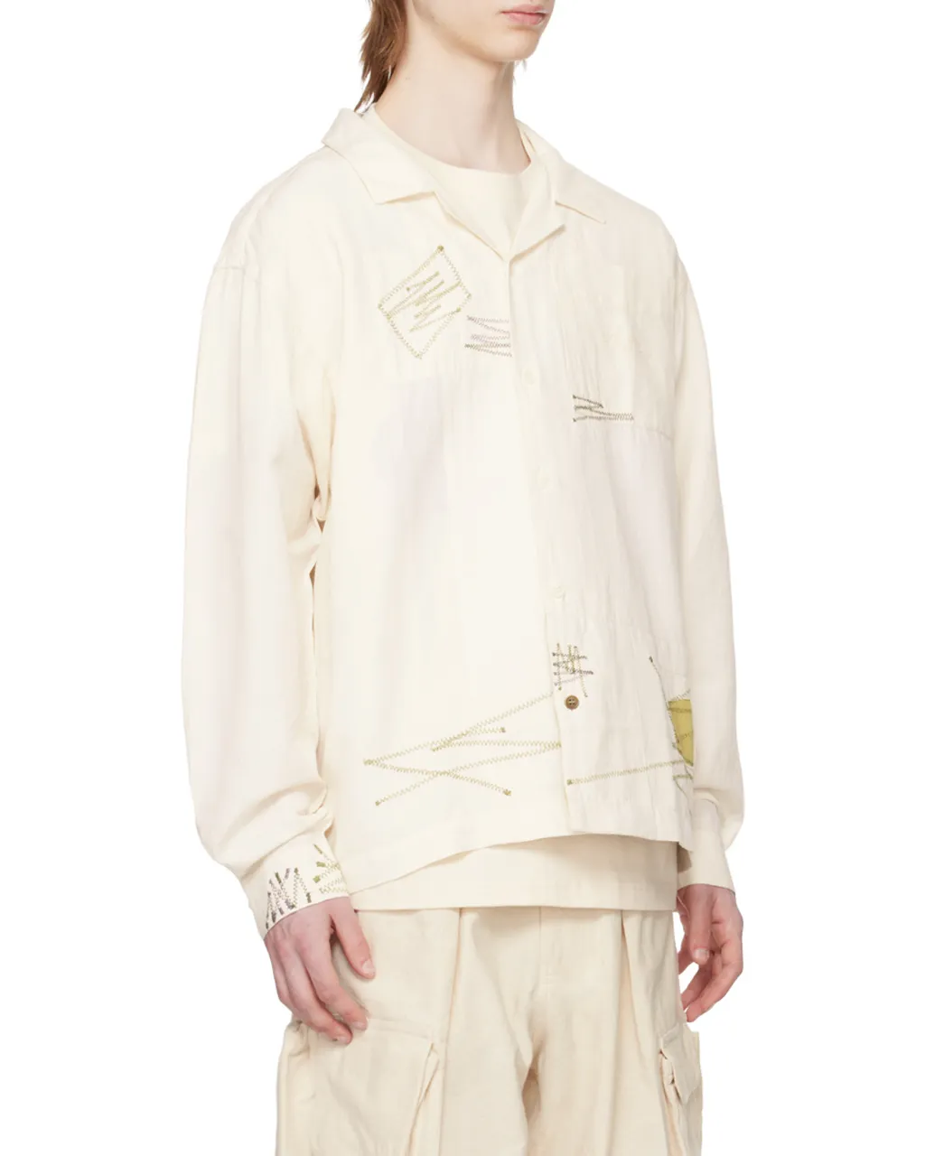 Greetings Embroidered Shirt