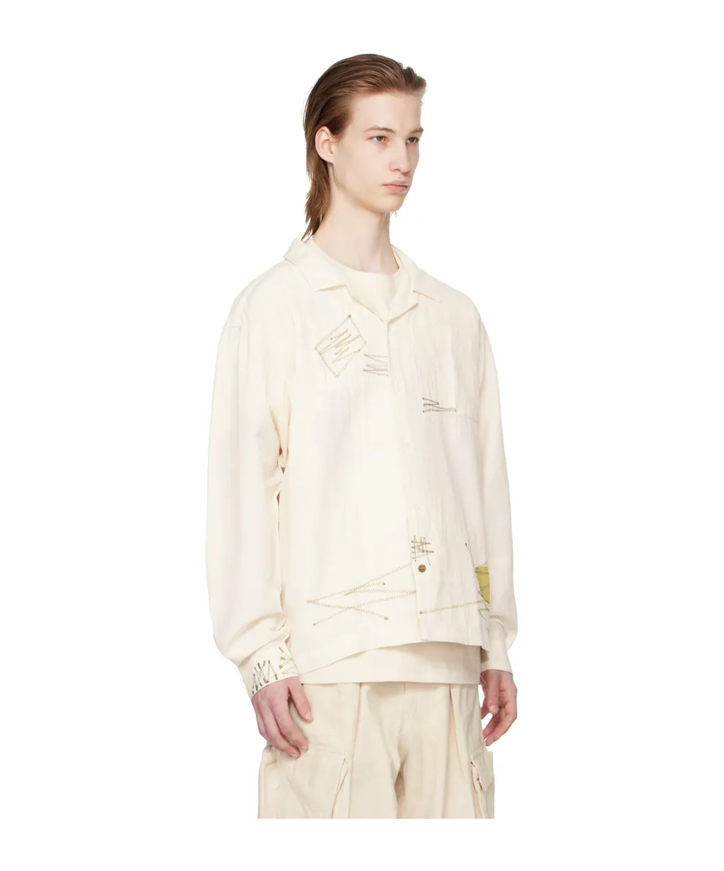 Greetings Embroidered Shirt