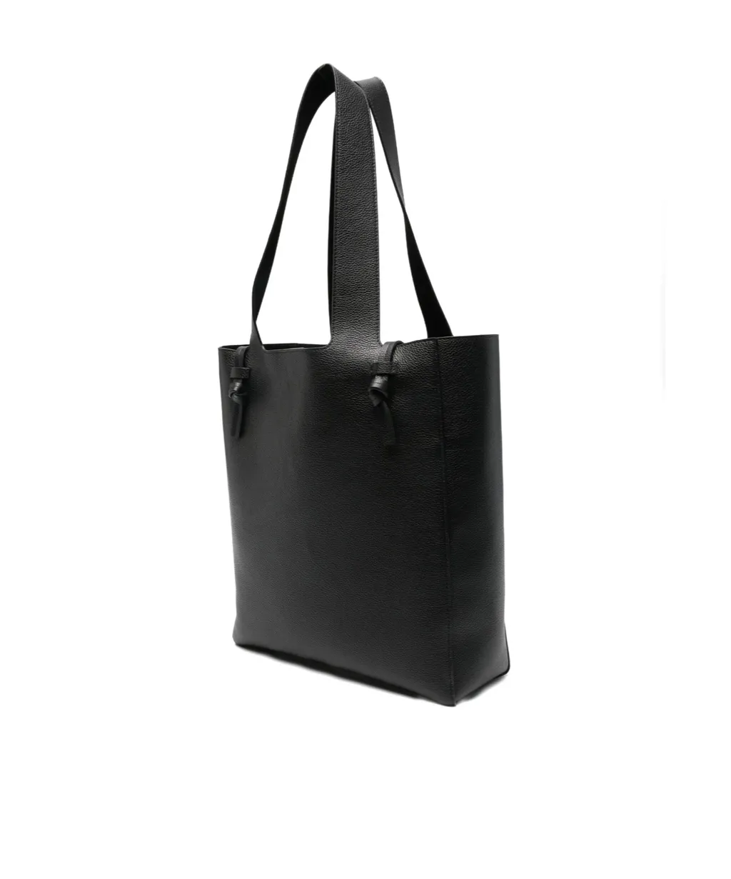 Leather Knotted Tote Bag