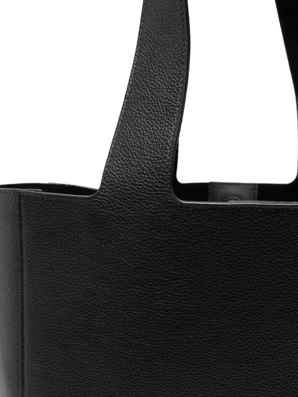 Leather Knotted Tote Bag