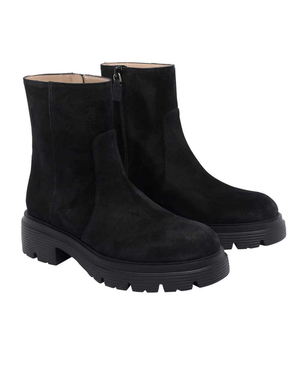 Round-Toed Ankle Boots