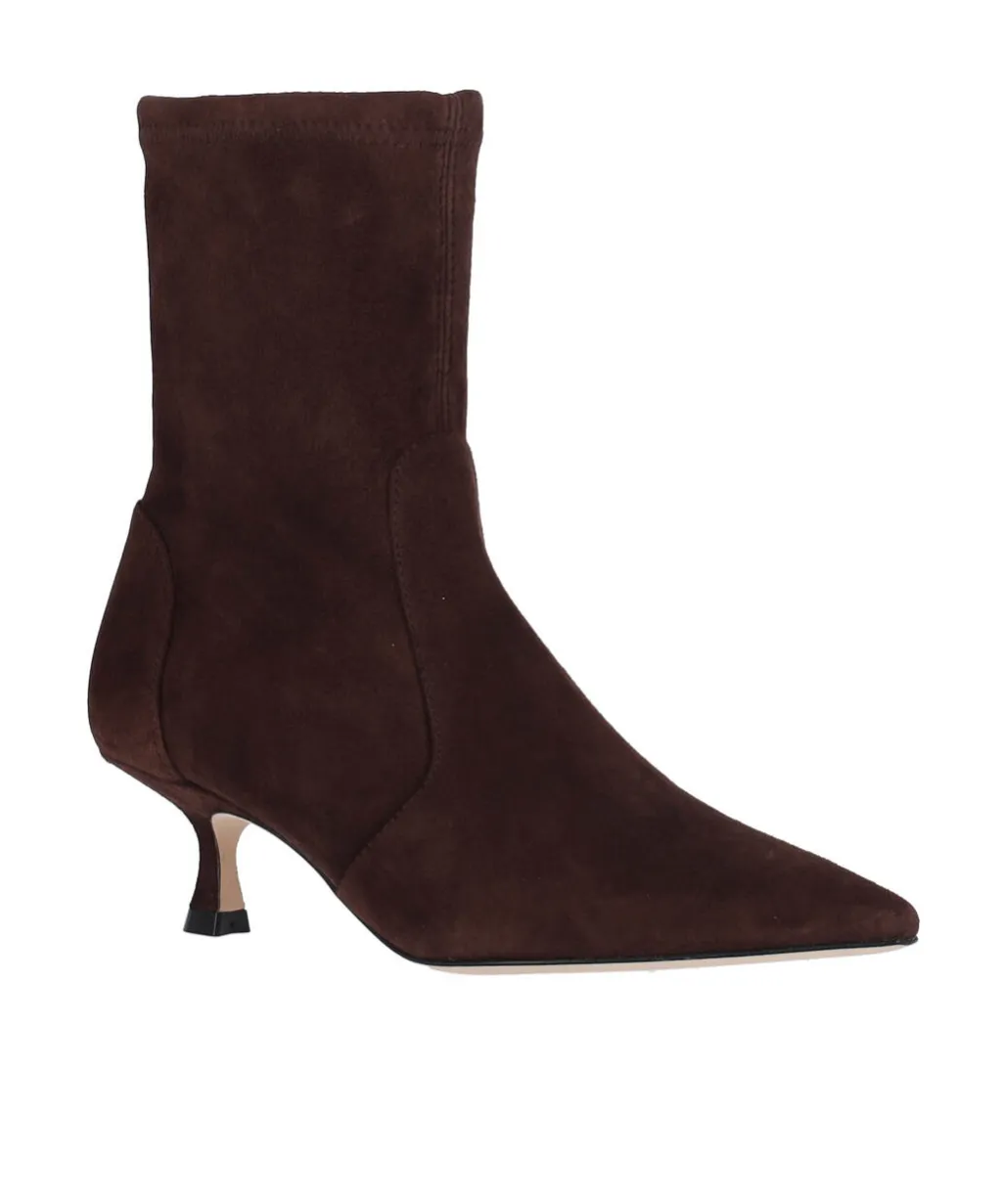 Pointed-Toe Ankle Boots