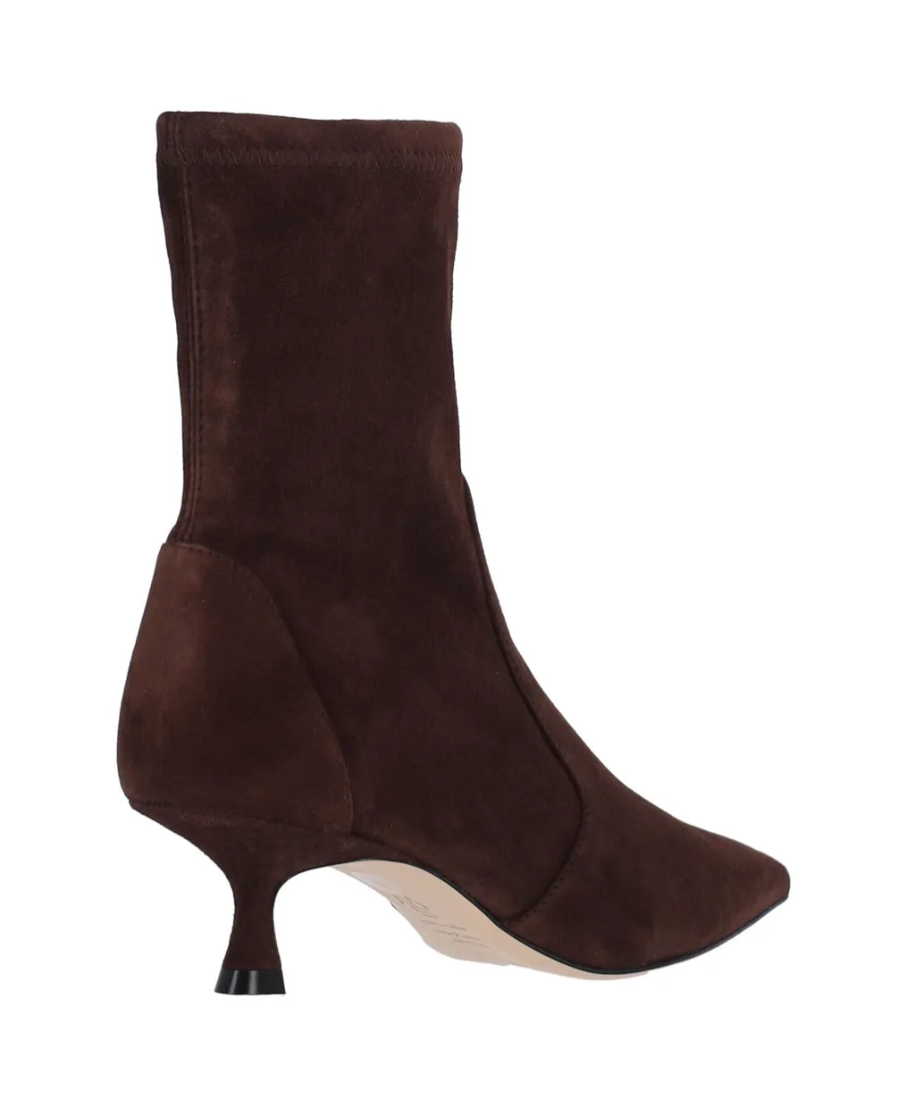Pointed-Toe Ankle Boots