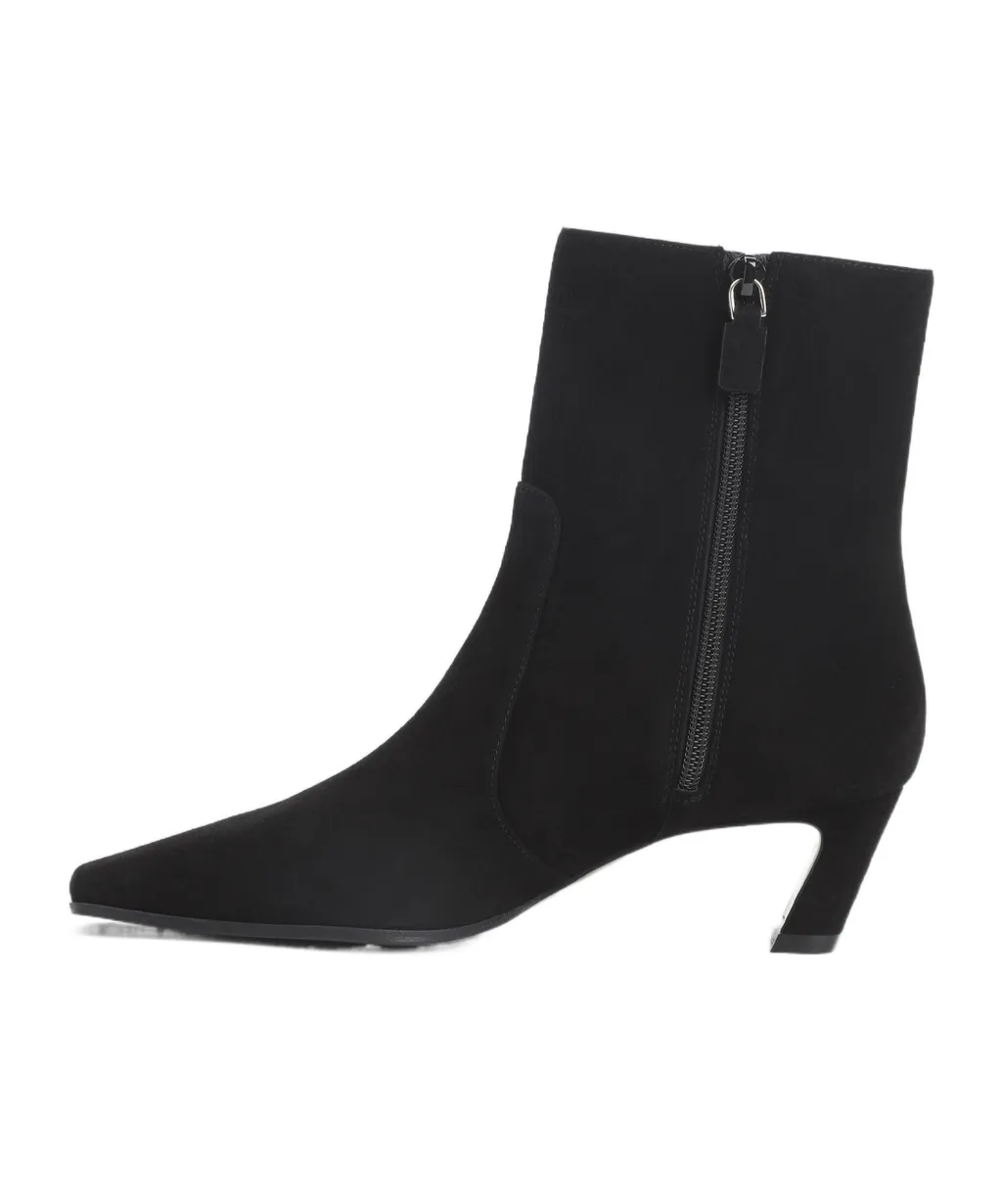 Square Toe Ankle Boots