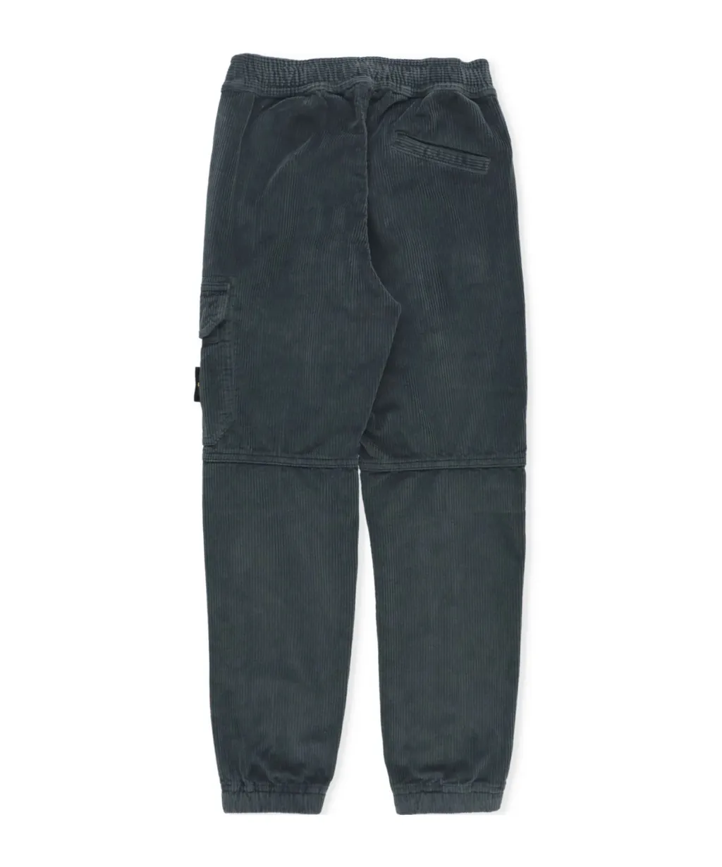 Compass-Badge Elasticated Waistband Trousers