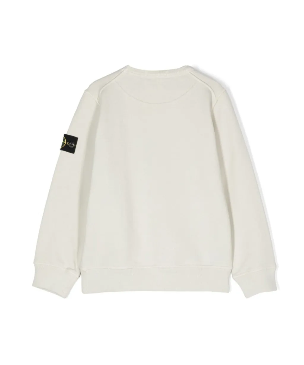 Compass Badge Organic Cotton Sweatshirt
