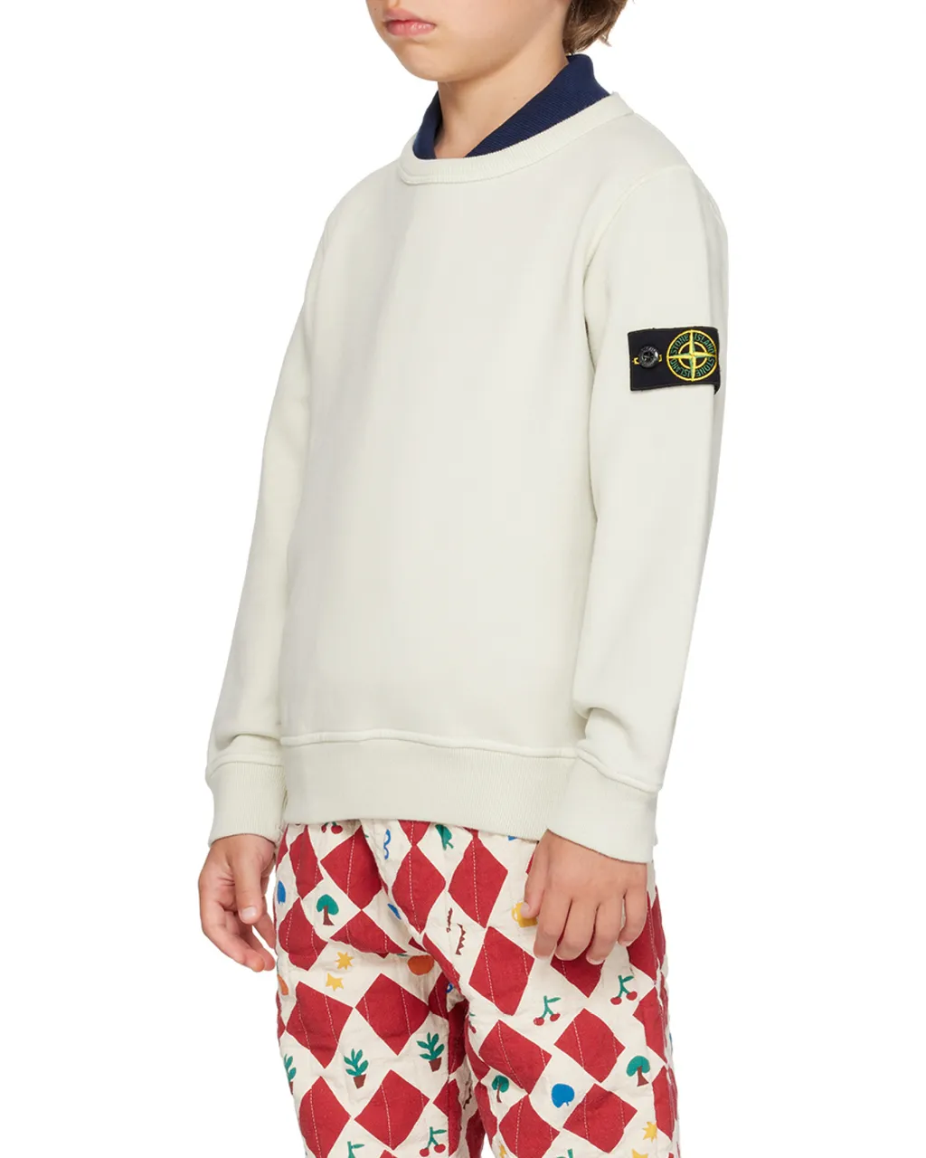 Compass Badge Organic Cotton Sweatshirt