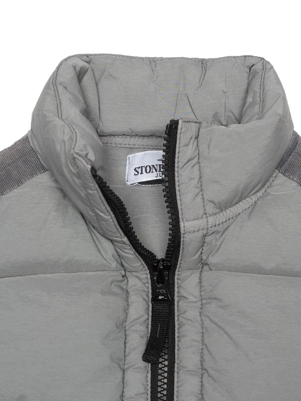 Junior Compass-Badge Zipped Padded Gilet