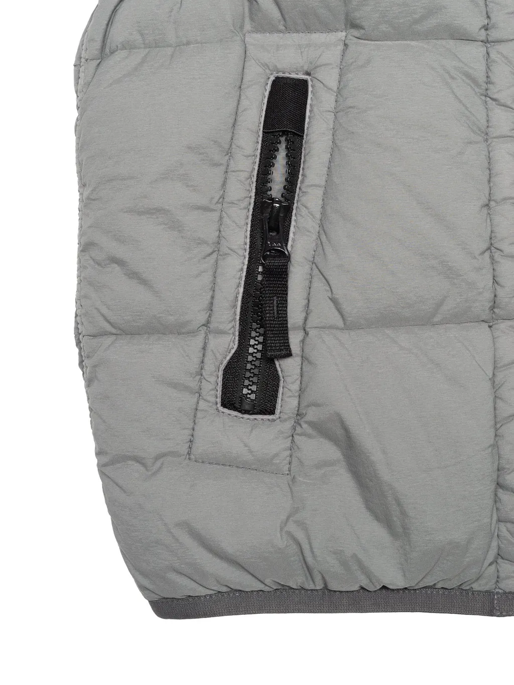 Junior Compass-Badge Zipped Padded Gilet