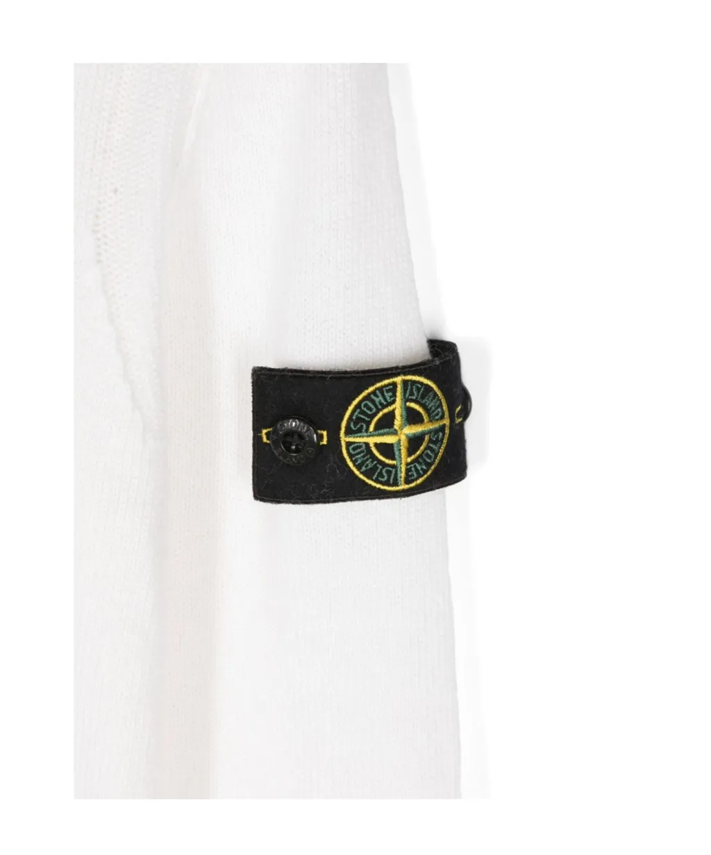 Junior Crewneck Jumper With Compass Badge