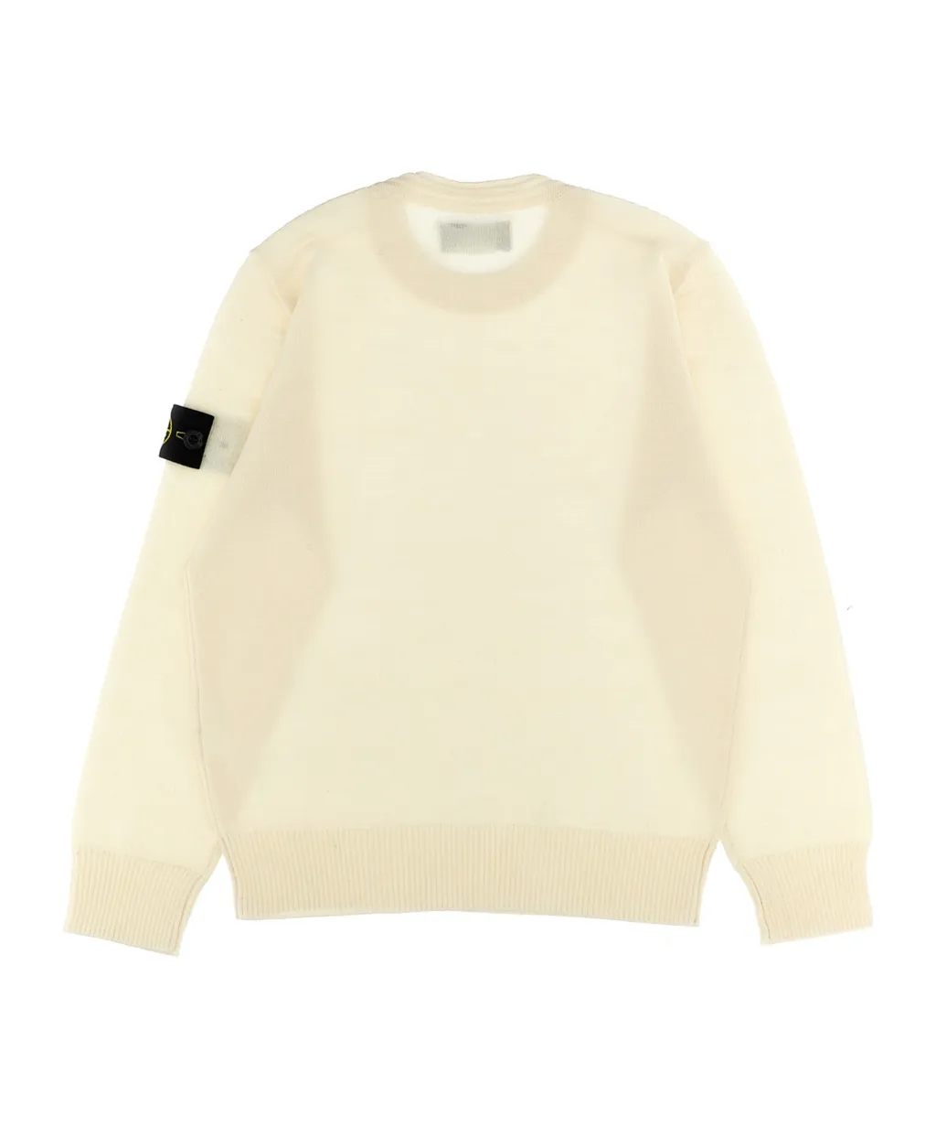 Junior Compass-Badge Crewneck Jumper