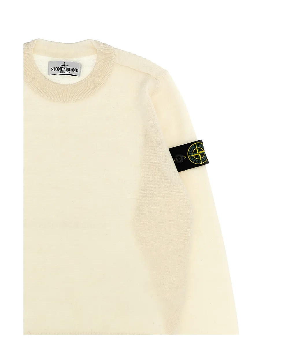 Junior Compass-Badge Crewneck Jumper