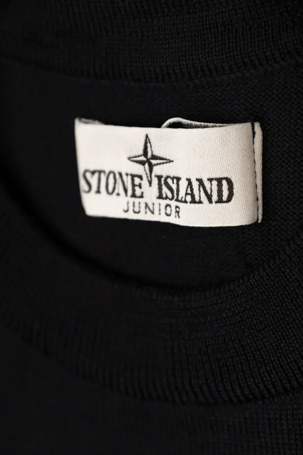 Junior Compass-Badge Crewneck Jumper
