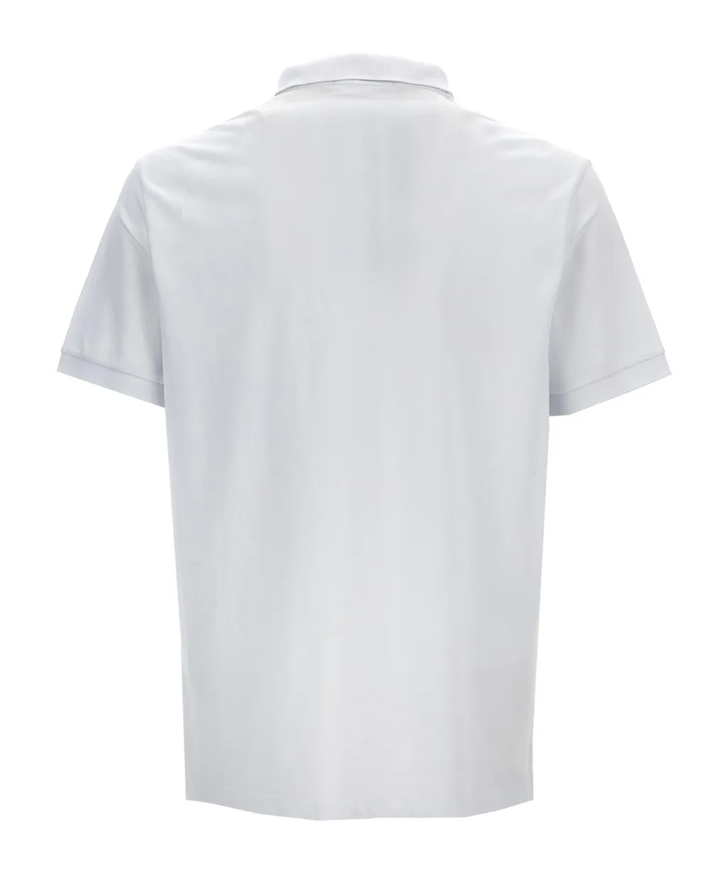 Logo Patch Polo Shirt