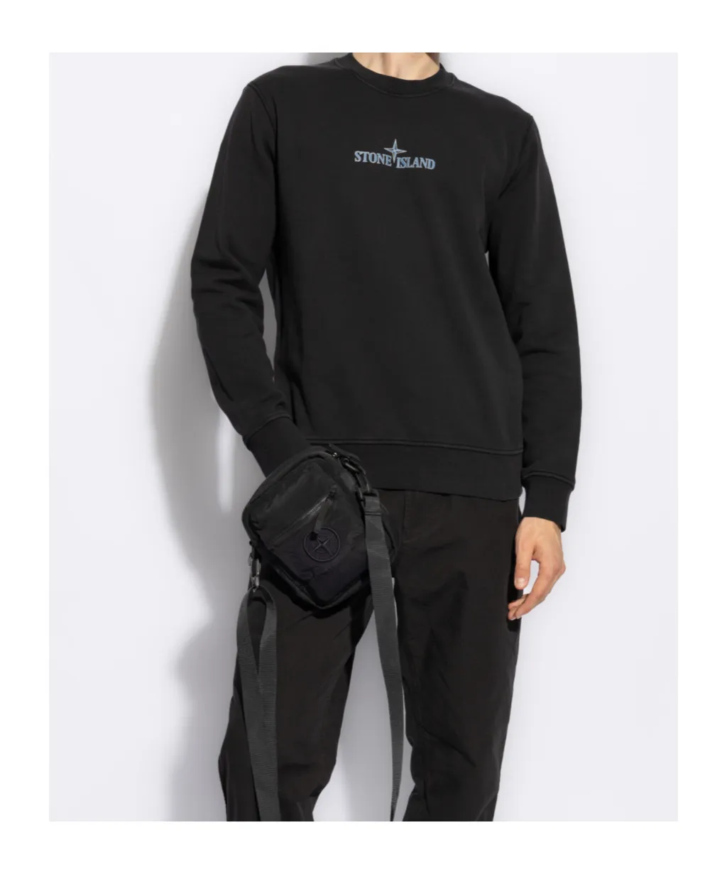 Logo-Print Cotton Sweatshirt