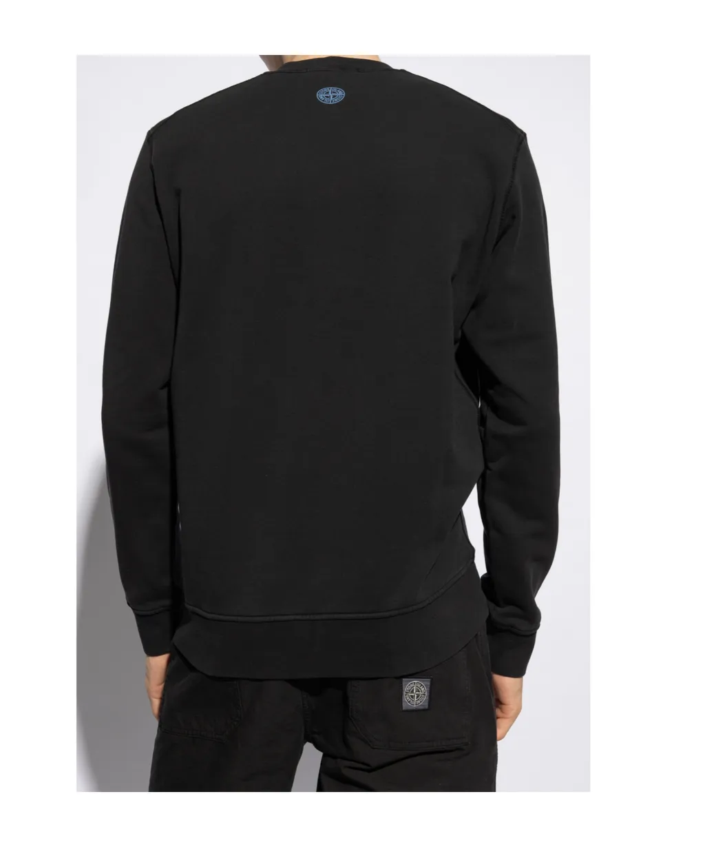 Logo-Print Cotton Sweatshirt