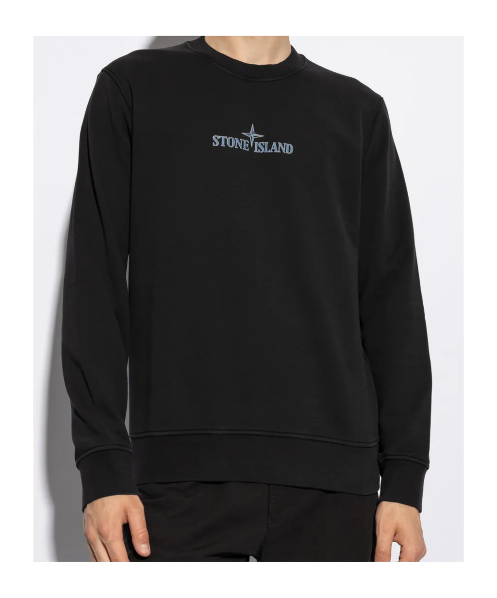 Logo-Print Cotton Sweatshirt