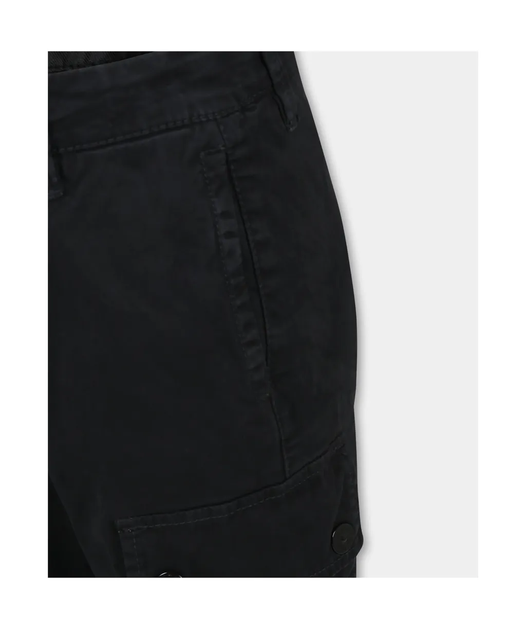 Compass-Badge Tapered-Leg Trousers