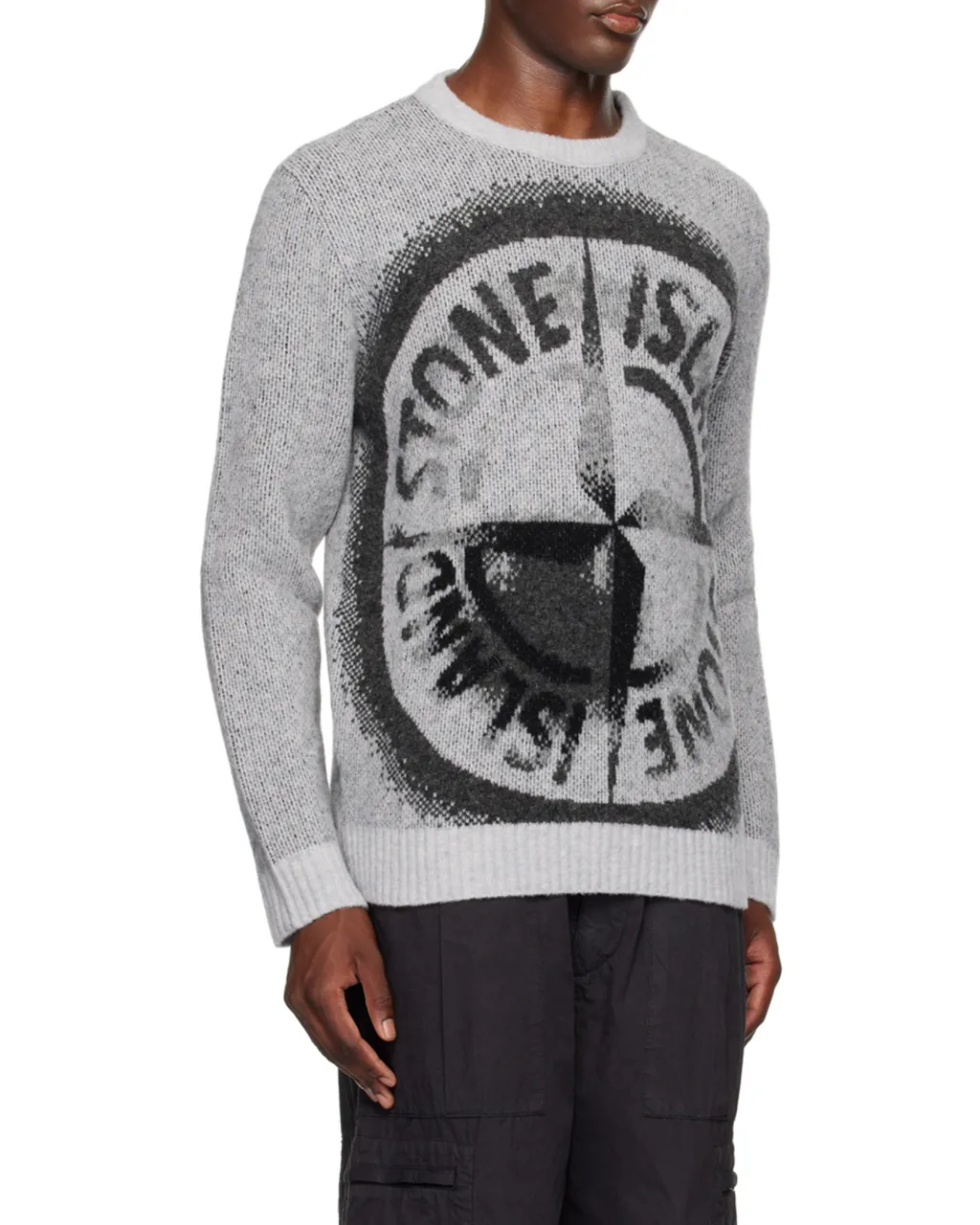 Logo Printed Crewneck Sweater