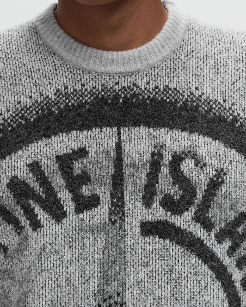 Logo Printed Crewneck Sweater