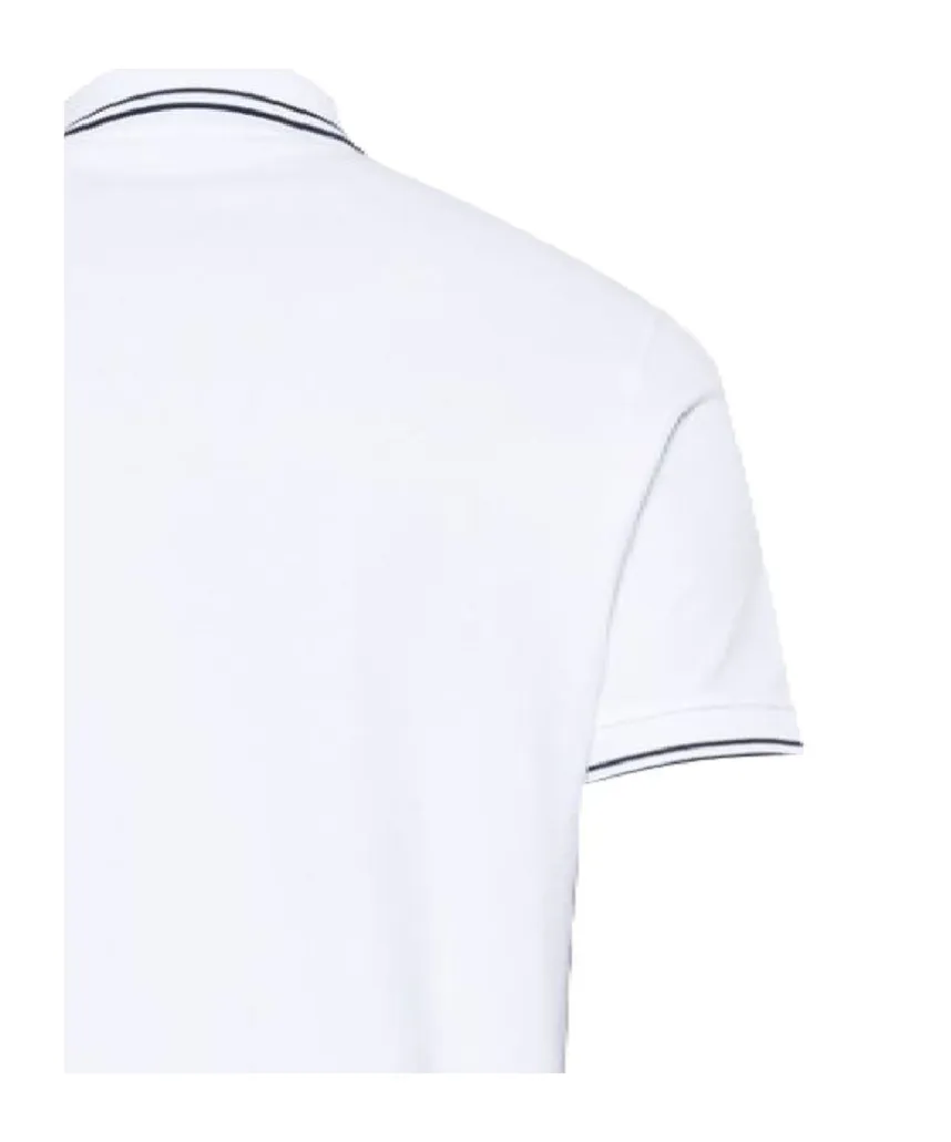 Logo Patch Short-Sleeved Polo Shirt