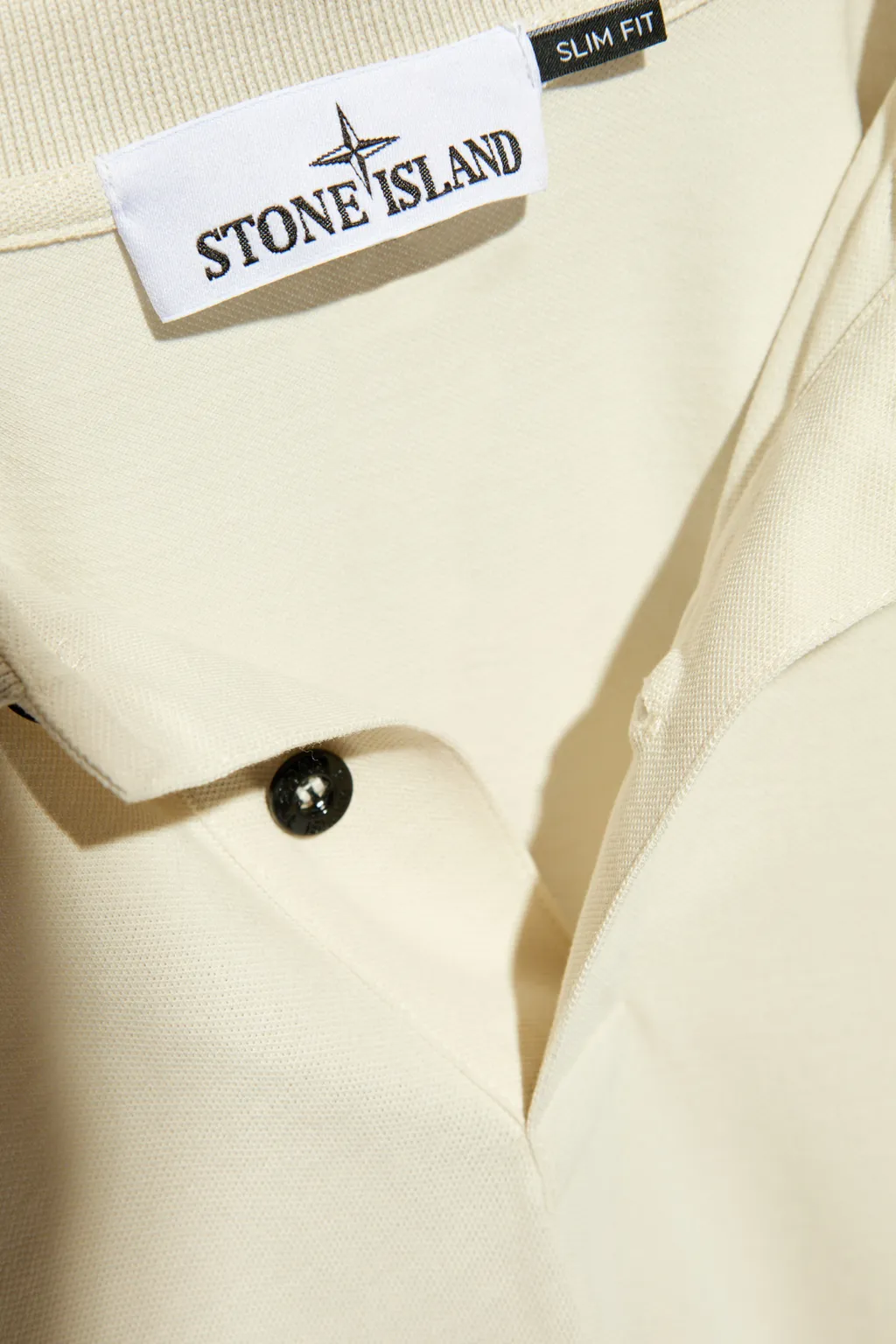 Compass-Appliqué Piqué Polo Shirt